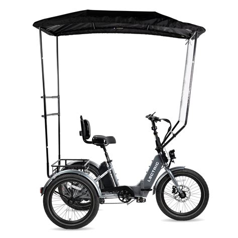 lectric ebike trike canopy